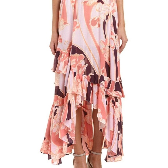 FREE PEOPLE Lined Ruffled Bring back Summer Maxi 4 - Picture 4 of 8